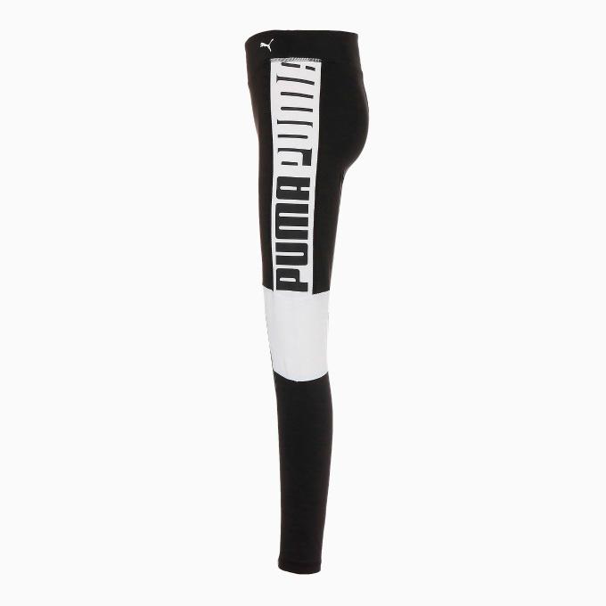 PUMA ハイウエスト スリムフィットタイツ 黒/白 3着セット PUMA ハイウエスト スリムフィットタイツ 黒/白 3着セット PUMA