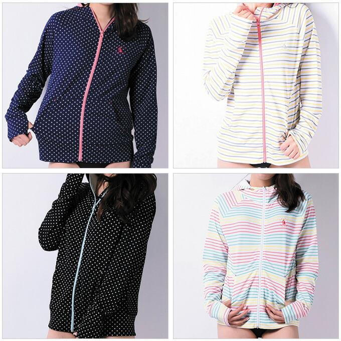 最新デザインの Ocean Pacific オーシャンパシフィック Op 長袖 ラッシュガード 水着 マリンスポーツ ロングスリーブ 日焼け防止 レディース Faced Uem Mz