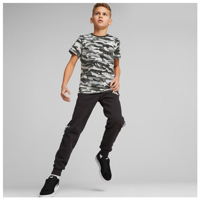 ◆メール便対応商品◆PUMA（プーマ）ESS+CAMO AOP Tシャツ（675768）スポーツ トレーニング ランニング ジョギング 半袖 ウェア ジュニア｜mizushimasports｜05