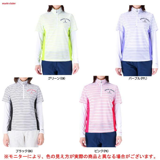 Marie Claire マリクレール 半袖ポロシャツ 長袖インナーシャツ セット ゴルフ ウェア Uvカット レディース ミズシマスポーツ株式会社 通販 Paypayモール