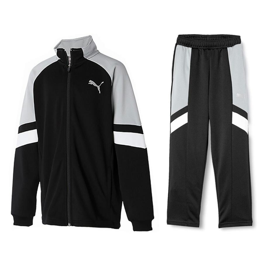 PUMA（プーマ）ACTIVE SPORTS トレーニング ジャケット パンツ 上下セット（846095/846096）スポーツ トレーニング ジャージ キッズ｜mizushimasports｜03