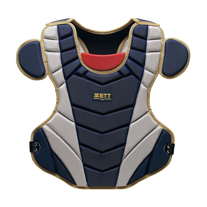 ゼット（ZETT） 限定 軟式・ゴムソフトボール用 キャッチャー防具 4点