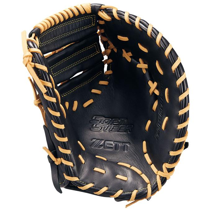 ８　ZETT 軟式フャーストミットグローブ ゼット 野球 ファーストミット 軟式野球 右投げ 左投げ ZETT