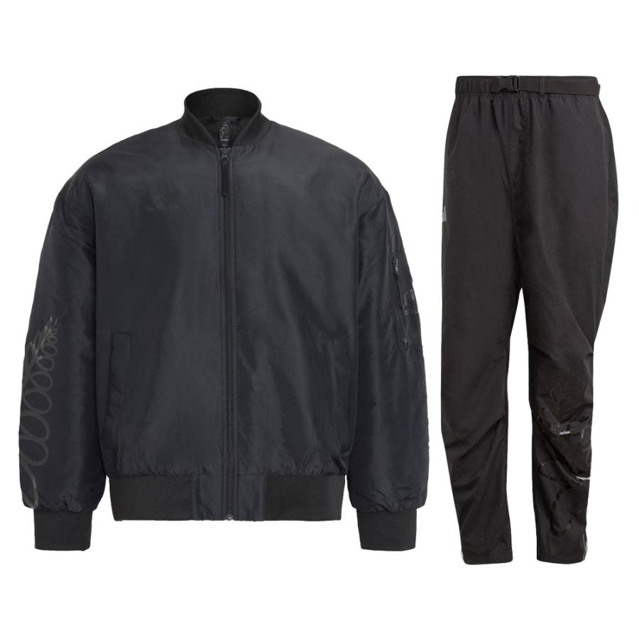 adidas adidas(アディダス)オールブラックス 薄手中わた入り adidas adidas(アディダス)オールブラックス 薄手中わた入り