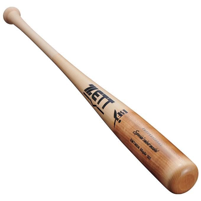スペシャルセレクトモデル ZETT（ゼット）限定 硬式用木製バット 北米