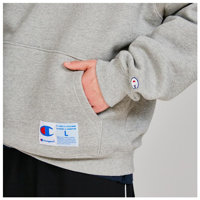 Champion（チャンピオン）フーデッドスウェットシャツ（C3A110）スポーツ カジュアル パーカー フードあり 裏起毛 メンズ Champion（チャンピオン） フーデッドスウェットシャツ（C3A110