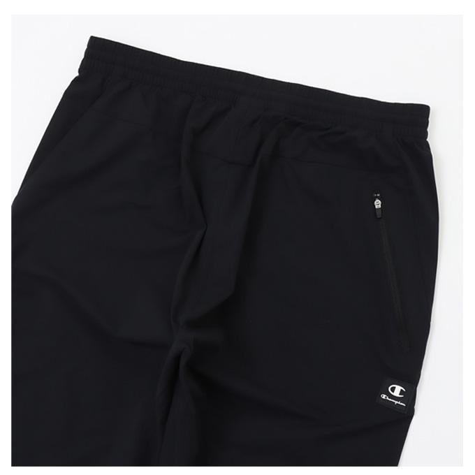 【ブラックのみ】Champion（チャンピオン）ジップフーデッドジャケット パンツ 上下セット（C3XSC03/C3XSD02）スポーツ ウェア 長袖 フードあり メンズ｜mizushimasports｜09