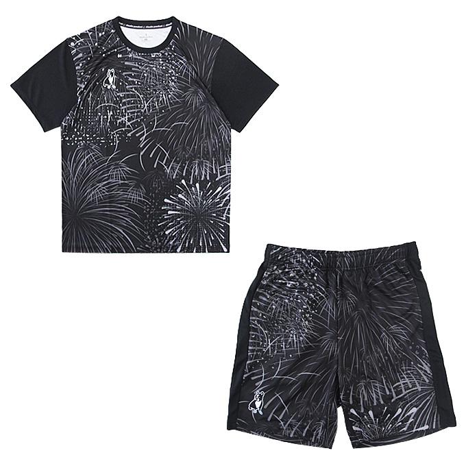 soccer junky ドライTシャツとハーフパンツセット 黒 楽天市場】サッカージャンキー Tシャツ 上下 半袖 セット