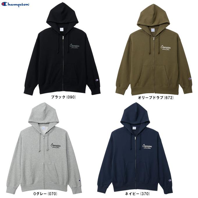 Champion（チャンピオン）ウィメンズ ジップフーデッドスウェットシャツ（CWC107）ジップアップパーカー 裏起毛 レディース Champion（チャンピオン） ウィメンズ ジップフーデッドスウェット