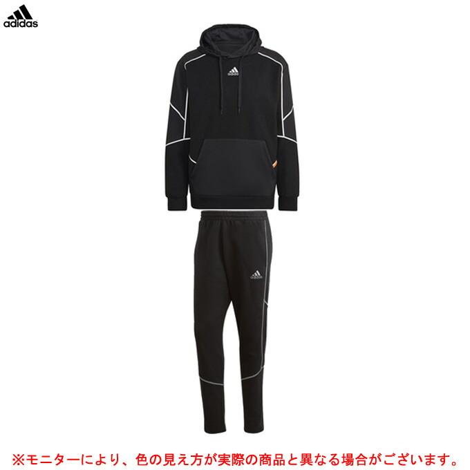 adidas（アディダス） M ESS 裏起毛 スウェット FZフーディ パンツ