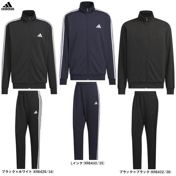 【新品57%off】アディダス スリーストライプ セットアップ 春夏 M adidas（アディダス） スリーストライプス レギュラーフィット ダブル