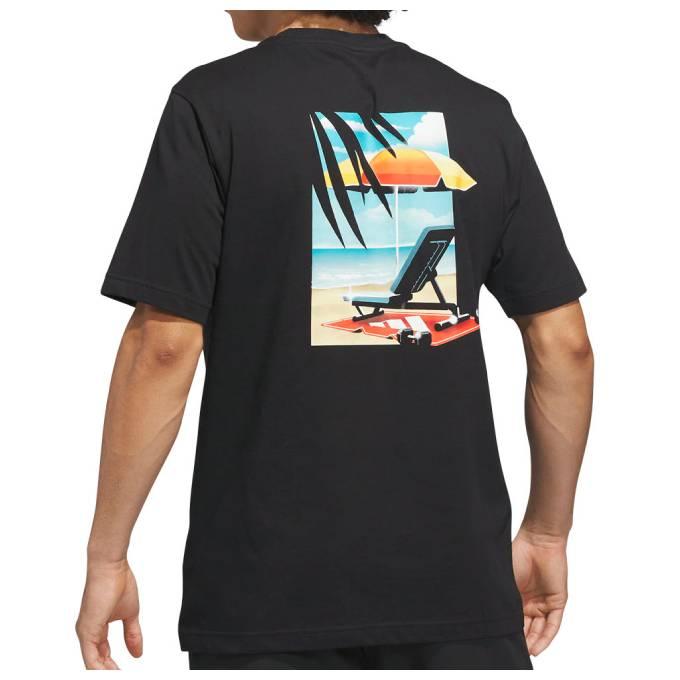  メンズ Lサイズ Ｔシャツ アディダス ビンテージ adidas（アディダス） ◇メール便対応商品◇【ブラックのみ
