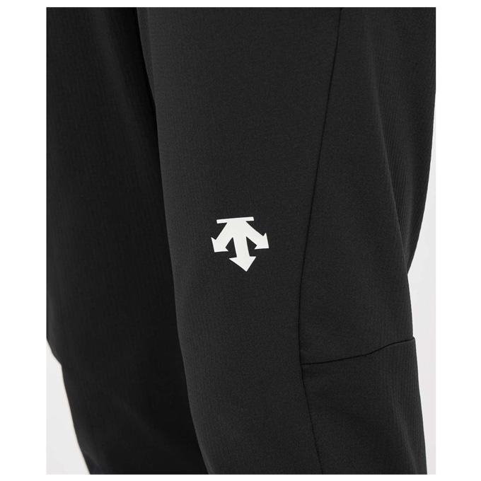 DESCENTE ブラック ウォームアップウェア 長袖 DESCENTE DESCENTE（デサント）ウォームアップジャケット ロングパンツ