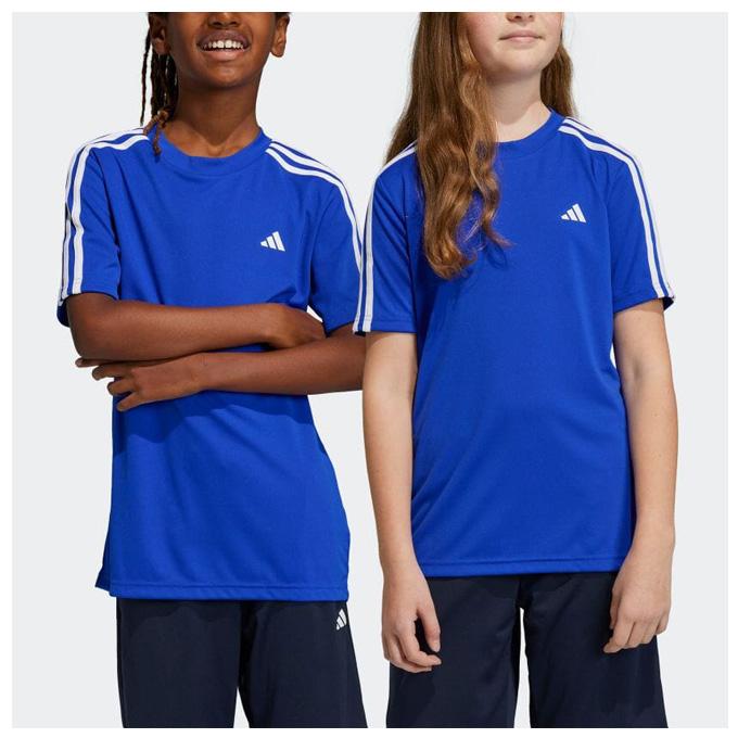 ◆メール便対応商品◆adidas（アディダス）トレイン エッセンシャルズ AEROREADY スリーストライプス 上下セット（ECM35）Tシャツ ハーフパンツ ジュニア｜mizushimasports｜09