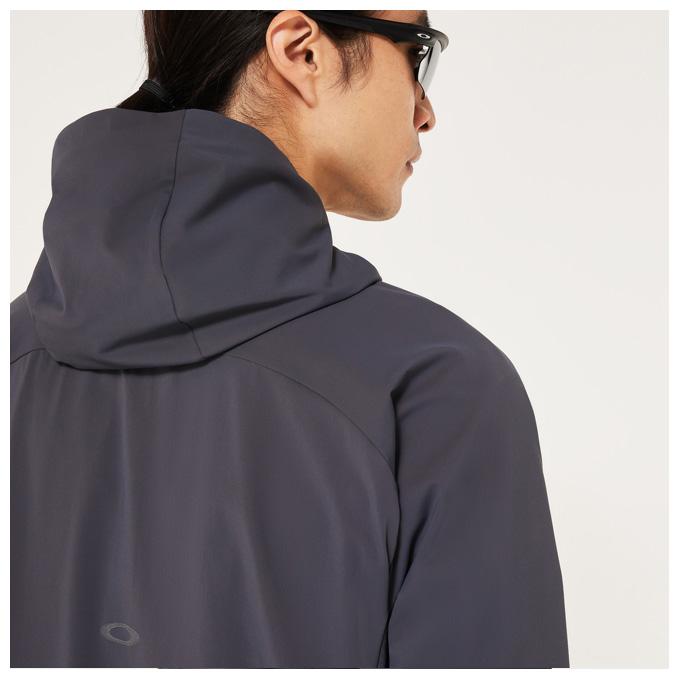 OAKLEY ブラックジャケット フード付き OAKLEY OAKLEY（オークリー）ENHANCE FUSION FLEX JACKET PANTS