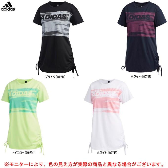 Adidas アディダス S2s サイド裾絞り紐付きtシャツ Ftk68 スポーツ トレーニング フィットネス Tシャツ レディース ミズシマスポーツ株式会社 通販 Paypayモール