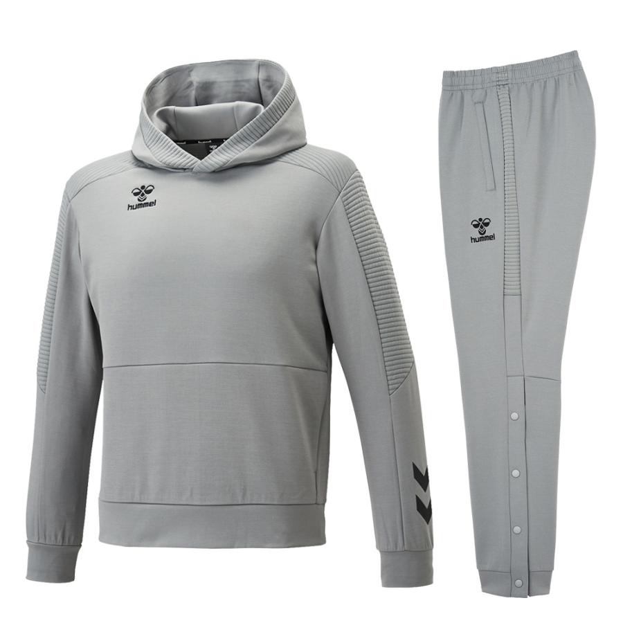 【未使用】hummel ヒュンメル ウォームアップフルジップフーディセットアップ hummel 即納可☆【hummel】ヒュンメル チームウォームアップ