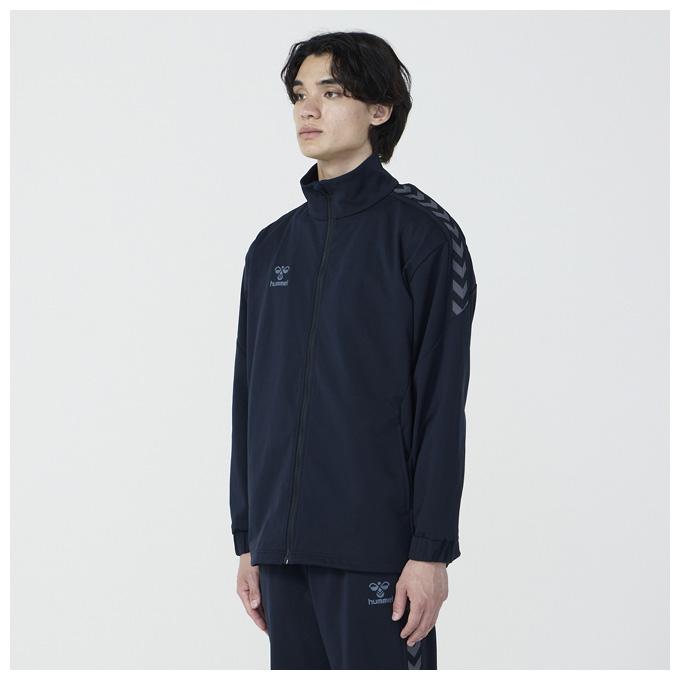 hummel ウォームアップジャケット ウォームアップフルボタンパンツ セット hummel ヒュンメル ウォームアップジャケット パンツ 大人用