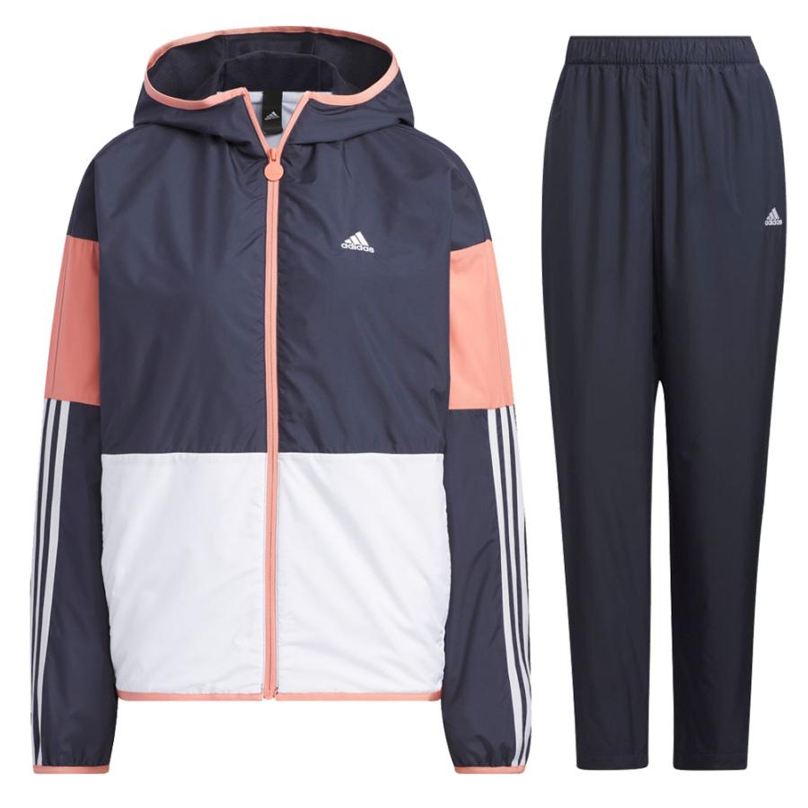 adidas（アディダス）チーム ルーズフィット ウインドブレーカージャケット パンツ 上下セット（IEH73/IEH72）スポーツ ランニング レディース｜mizushimasports｜14