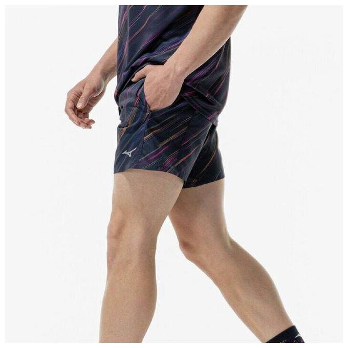 ◆メール便対応商品◆MIZUNO（ミズノ）限定 マルチポケットパンツ プラス グラフィック 7インチ（J2MBC016） ランニングパンツ ランパン 短パン ユニセックスの画像