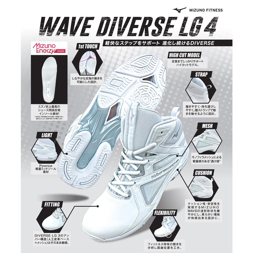 MIZUNO MIZUNO(ミズノ)ウエーブダイバース LG 4 WAVE DIVERSE MIZUNO MIZUNO(ミズノ)ウエーブダイバース LG 4 WAVE DIVERSE