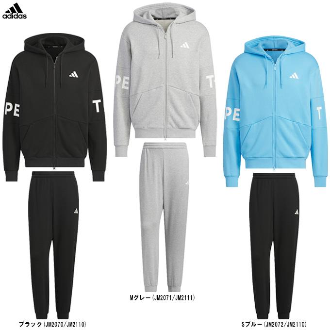 adidas adidas(アディダス)WORD スウェットFZフーディ パンツ adidas adidas(アディダス)WORD スウェットFZフーディ パンツ