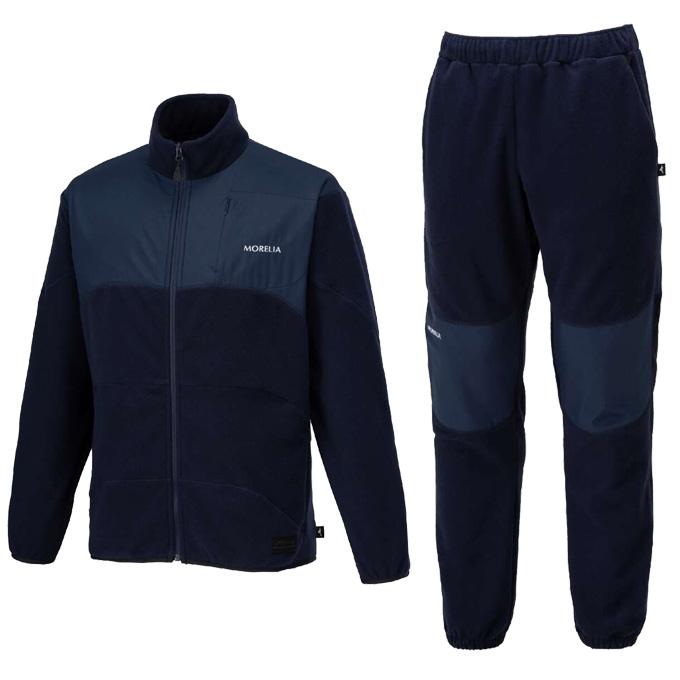 MIZUNO MORELIA フリースジャケット　上下セット MORELIA MIZUNO（ミズノ）限定 モレリア フリースジャケット