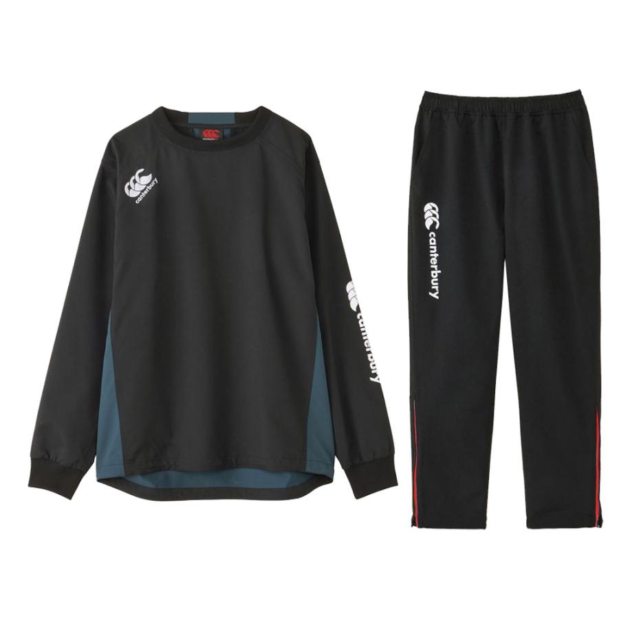 Canterbury カンタベリー セットアップ 3L ネイビー×ブルー カンタベリー トレーニングウェア 上下 メンズ canterbury