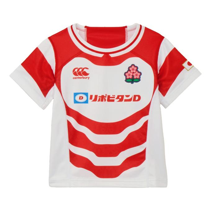 カンタベリー（Canterbury） JAPAN KIDS REPLICA HOME JERSEY ジャパン