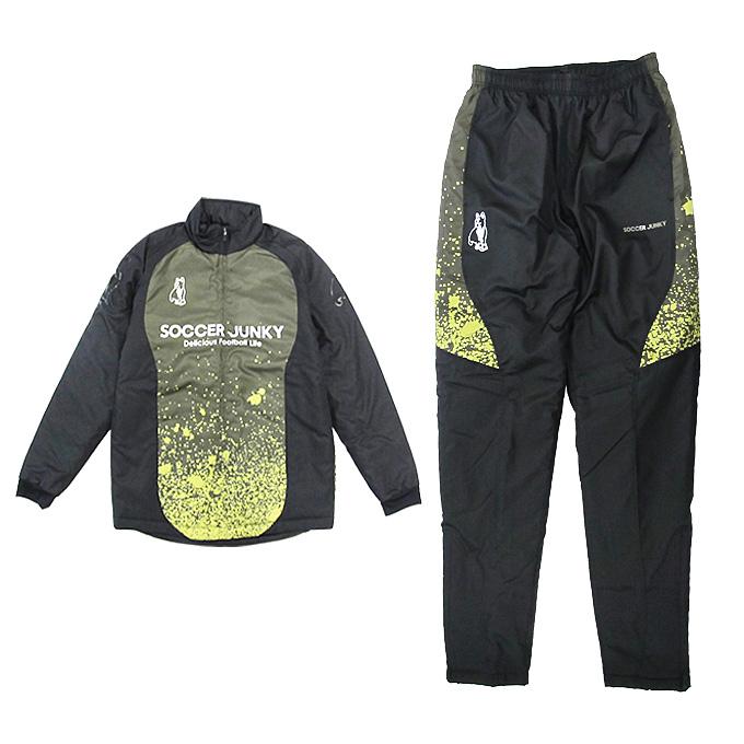 サッカージャンキー　中綿ウォーマー パデッドジャケット&パンツ 上下セット サッカージャンキー 中綿ウォーマー パデッドジャケット&パンツ