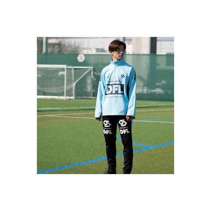 帝京第三　ハーフジップジャージ SoccerJunky junky（ジャンキー）DFL トレーニングハーフジップ