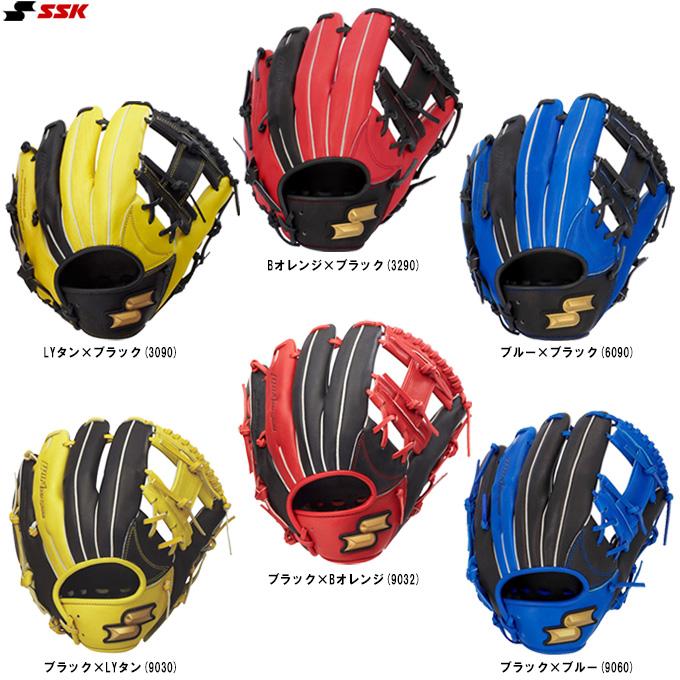 【ブラック＆オレンジ】SSK 一般軟式内野手用グラブ ブラック＆オレンジ】SSK 一般軟式内野手用グラブ