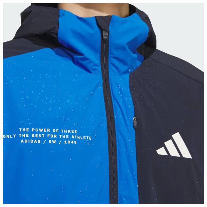 【新品・未使用】adidas ジップアップジャケット Mサイズ タグ付き アディダス トラックジャケット ジャージ プリントロゴ ジップアップ M