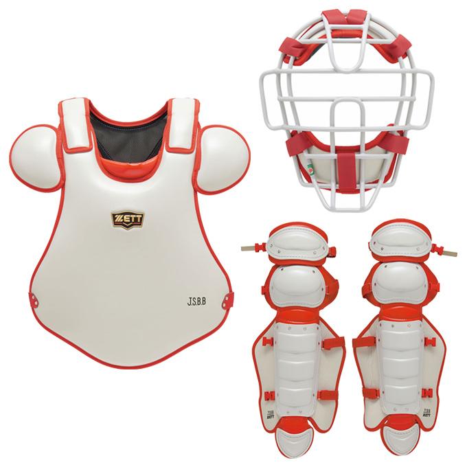 プロステイタス ZETT（ゼット）限定 軟式用キャッチャー防具 3点