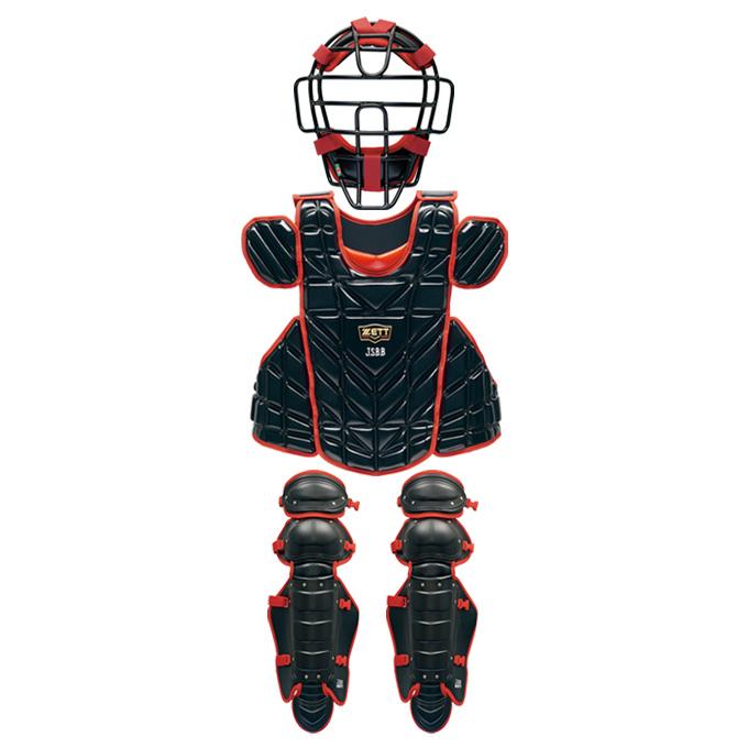 プロステイタス ZETT（ゼット）限定 軟式用キャッチャー防具 3点