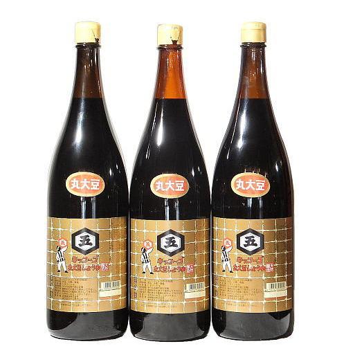 東京の醤油 キッコーゴ 丸大豆醤油 1800ml×3本 （近藤醸造/東京）（Yahoo!・水新酒店 MIZUSIN sake shop）
