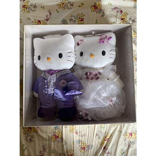 高い素材 サンリオ 阪急ホテル ハローキティ ダニエル キティちゃん ぬいぐるみ ウェディングドール 大 ウェルカムドール 結婚式 05年 日本産 Atempletonphoto Com
