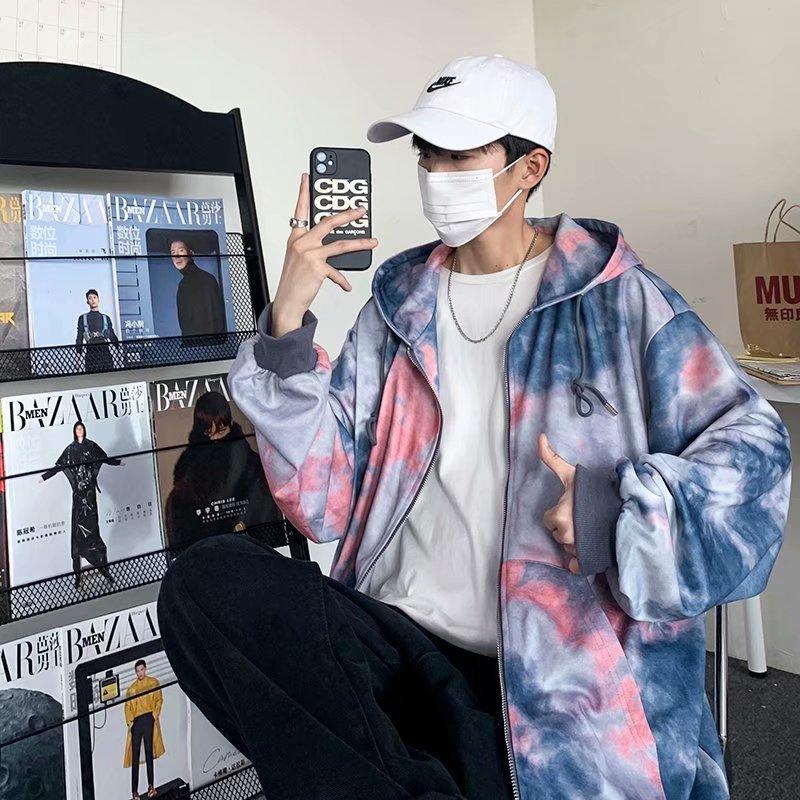 パーカー メンズ トップス ジップアップ フード付き カジュアル メンズファッション おしゃれ 男性 秋服 春服 スウェット 流行のアイテム