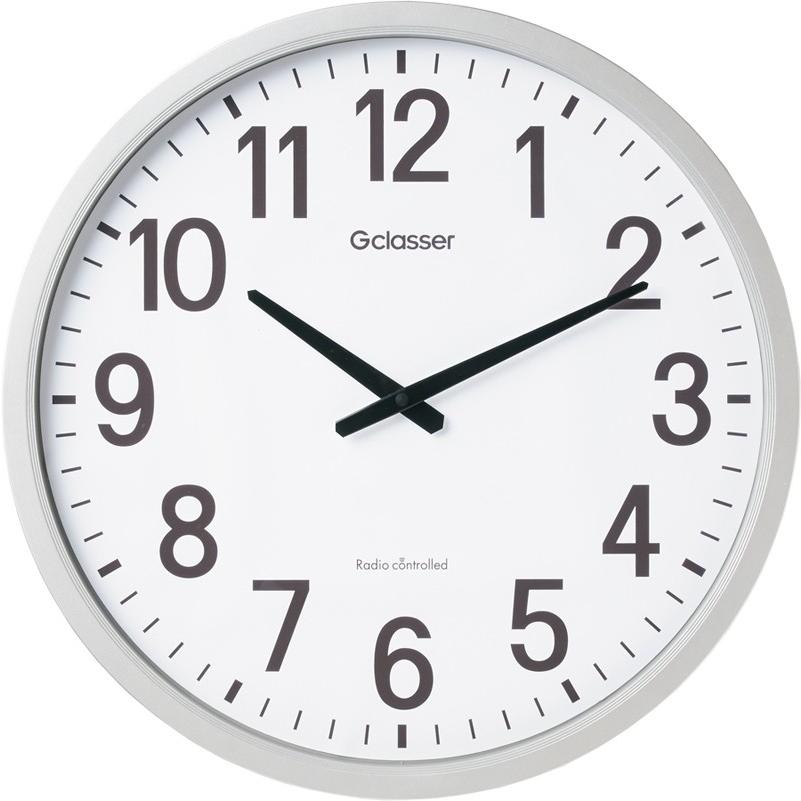 直径50センチの大型電波掛時計 ザラージ GDK-001 6周年記念イベントが キングジム 掛時計 一番の 倉庫 視認性抜群の壁掛け時計 食堂 広いスペースに最適