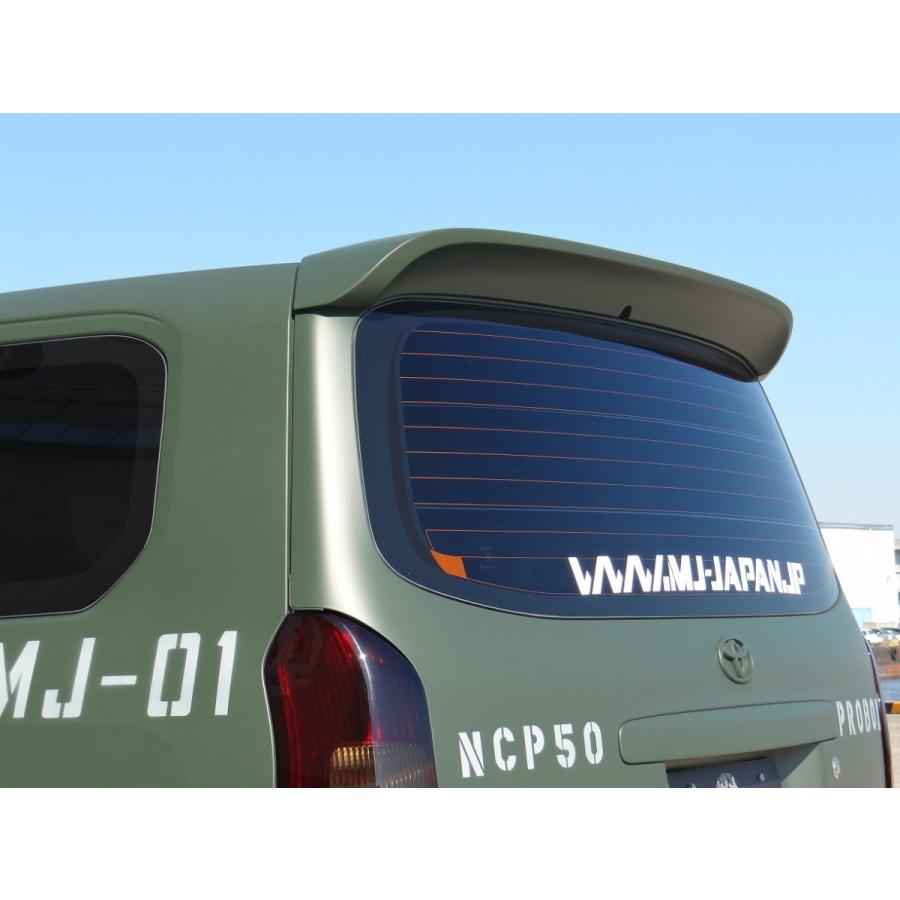 トヨタ（TOYOTA） NCP5＃ プロボックス リアルーフスポイラー 塗装