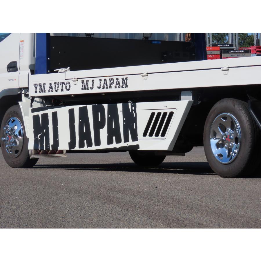 FUSO キャンター　トラックサイドバンパー 三菱ふそう サイドバンパーサカート 20キャンター ブルーテック
