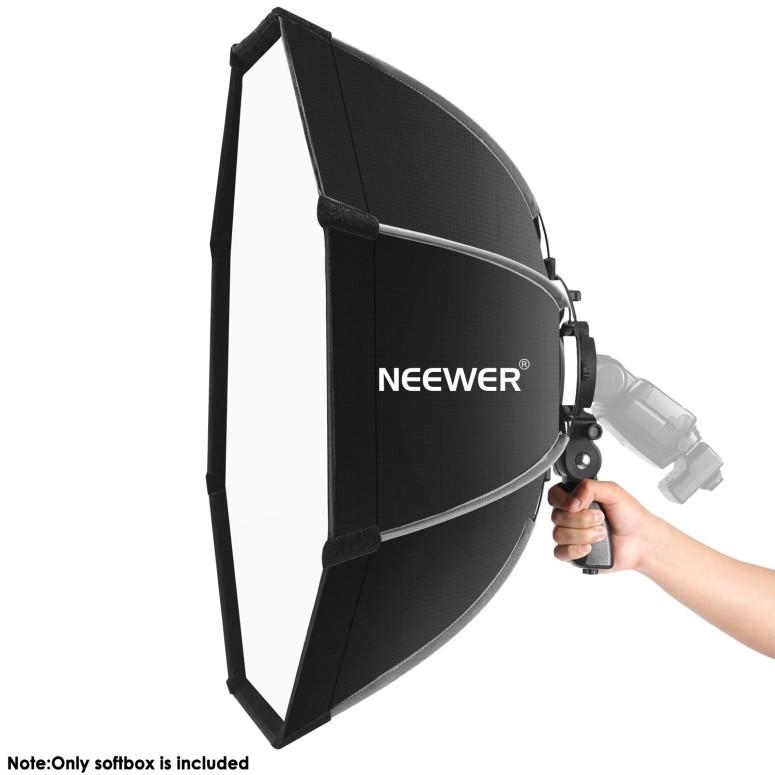 Neewer 65cm 八角形ソフトボックス Sタイプブラケットマウント付 Neewer 26 inches/65 centimeters Octagonal Softbox with S-type Bracket Mount,Carrying Case｜mj-market｜04