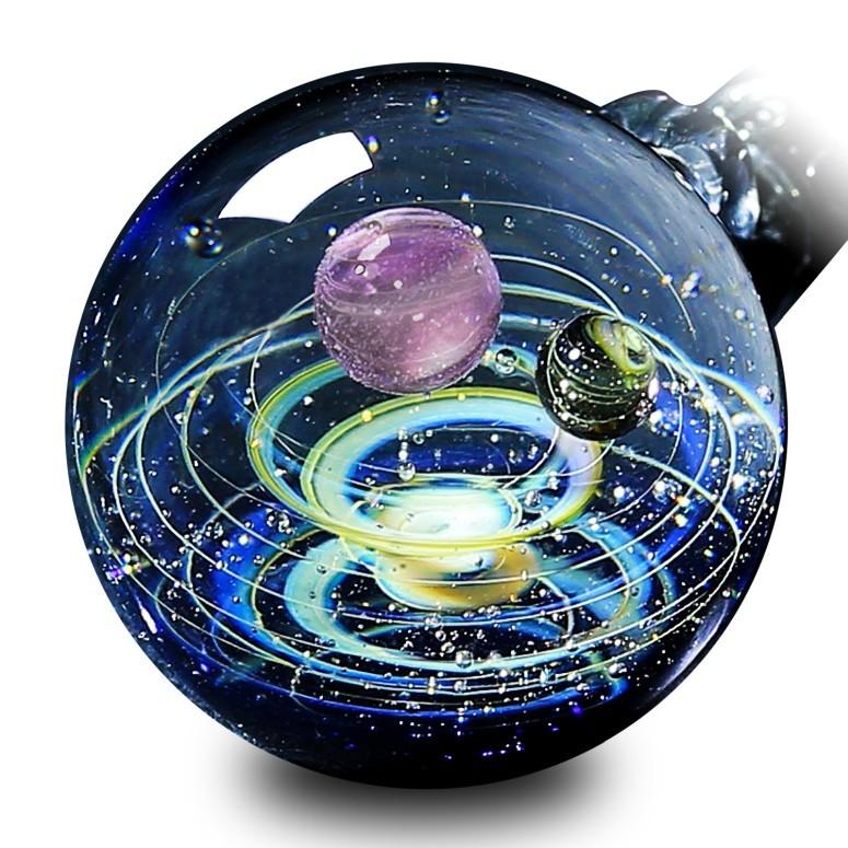 宇宙玉 惑星 そらだま 銀河 宇宙 ガラスアート 幻想的 ネックレス ペンダント パヴァルニ オリジナル ギャラクシー ペンダント ネックレス 宇宙ガラス ランプワ Fa1902 069 Mj Market 通販 Yahoo ショッピング