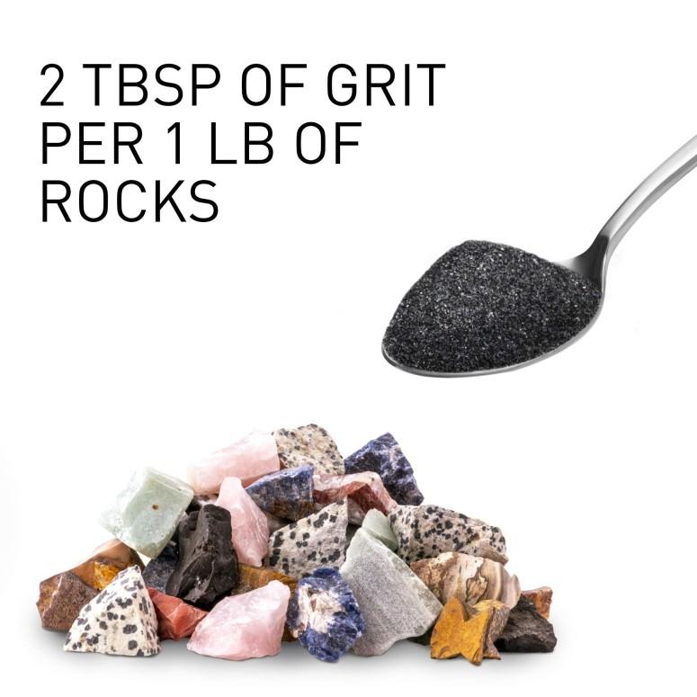 ロックタンブラー用グリットリフィル NATIONAL GEOGRAPHIC Grit Refill for Rock Tumbler - Also works with Lortone, Thumler and more｜mj-market｜05