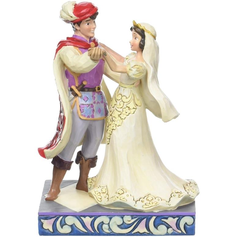 白雪姫と王子様 エネスコ ジム ショア ハートウッド クリーク フィギュア 置物 Jim Shore Disney Traditions by