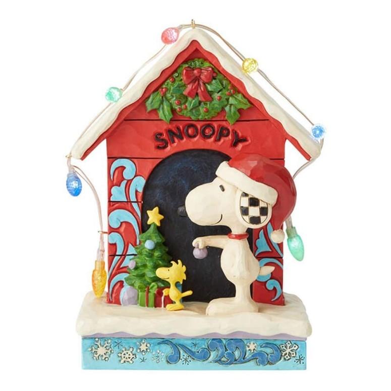 スヌーピー サンタ エネスコ ジム ショア ハートウッド クリーク フィギュア 置物 Enesco Peanuts by Jim Shore