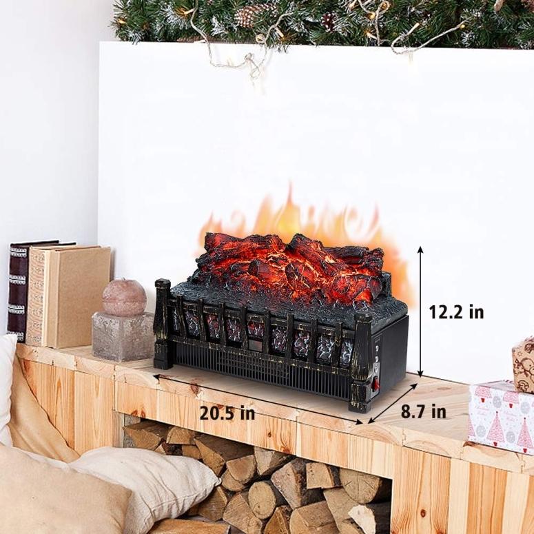 電気暖炉 暖炉型ファンヒーター 電気ストーブ フェイク暖炉 LIFEPLUS Electric Fireplace Log Set Heater 21  Inch with Remote Control 8H Timer Realistic Flam : iz211028-061 : MJ-MARKET  - 通販 - Yahoo!ショッピング