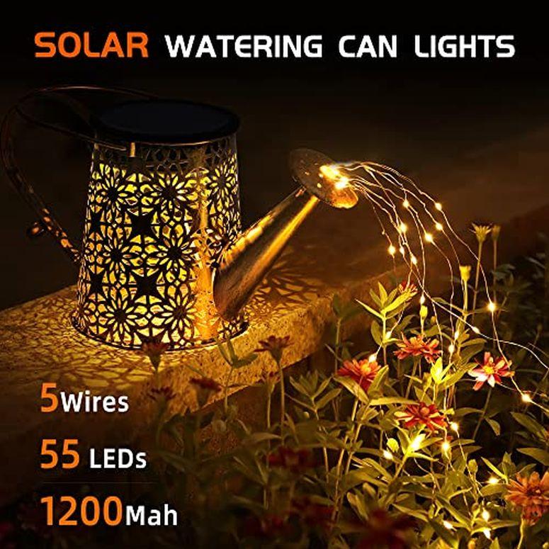 LEDソーラーライト ソーラーパワー ガーデンライト Otdair Solar Watering Can with Lights