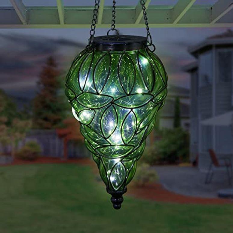 ホタルライト ガーデンライトLEDソーラーライト ソーラーパワー Exhart Outdoor Garden Solar Lights