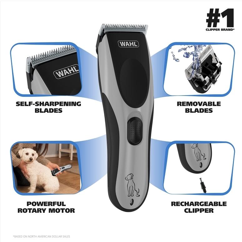 犬用バリカン クリッパー WAHL Easy Pro for Pets, Rechargeable Dog Grooming Kit